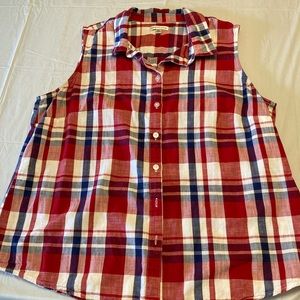 Women’s Button up Tank Top